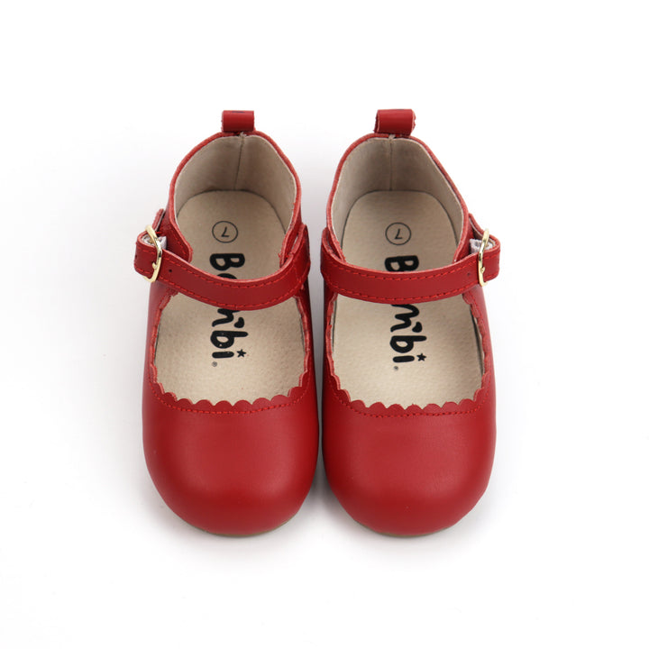 Zapato Mary Jane Rojo